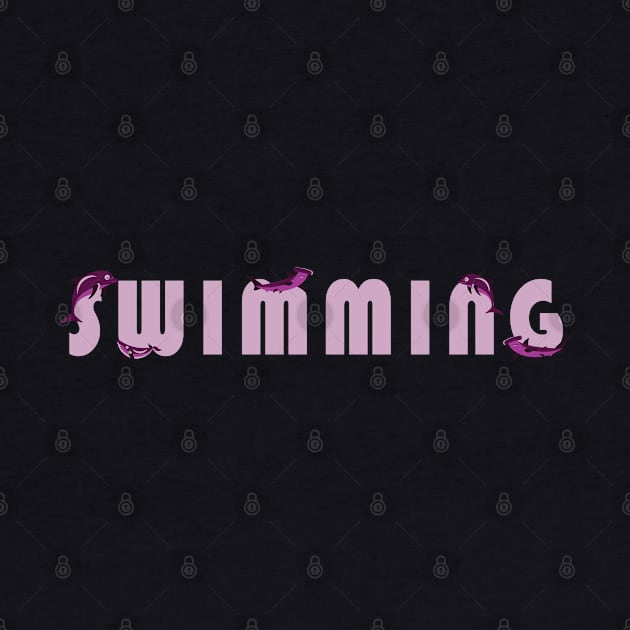 Pink swimming love by Nosa rez